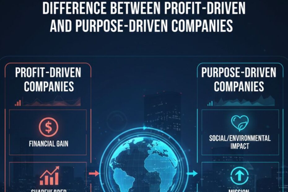 Difference Between Profit-Driven and Purpose-Driven Companies