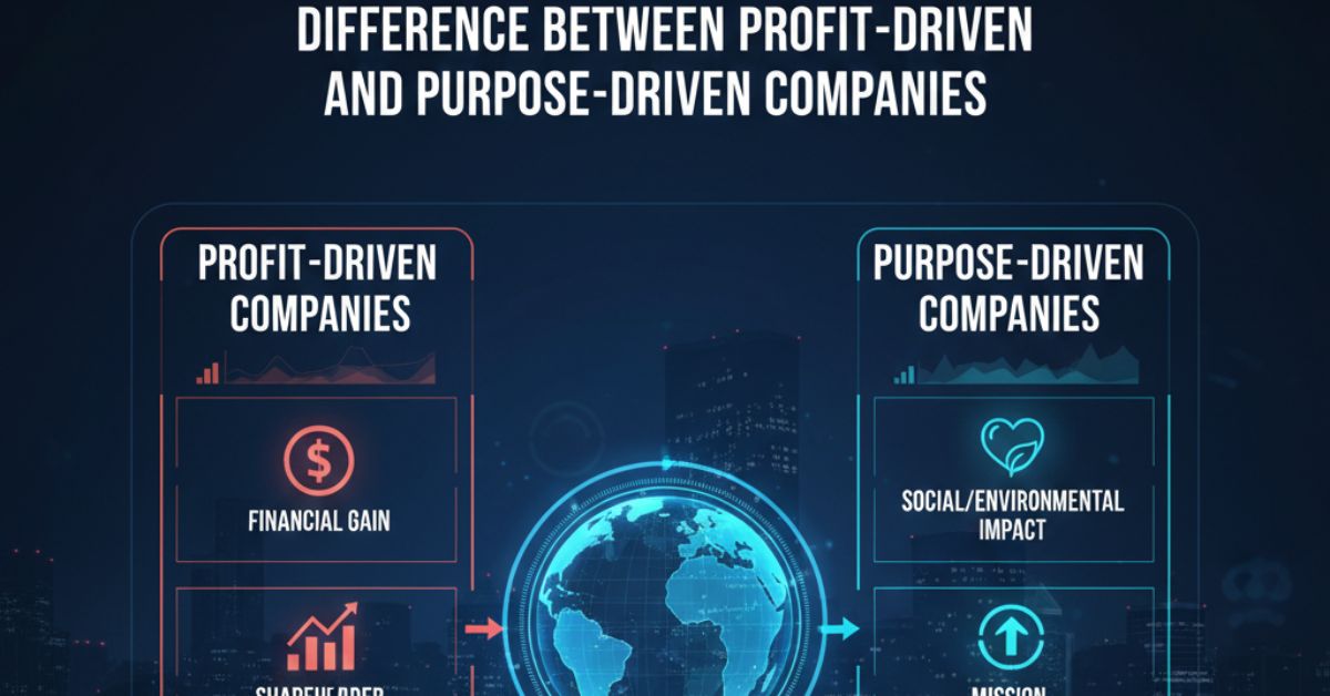 Difference Between Profit-Driven and Purpose-Driven Companies