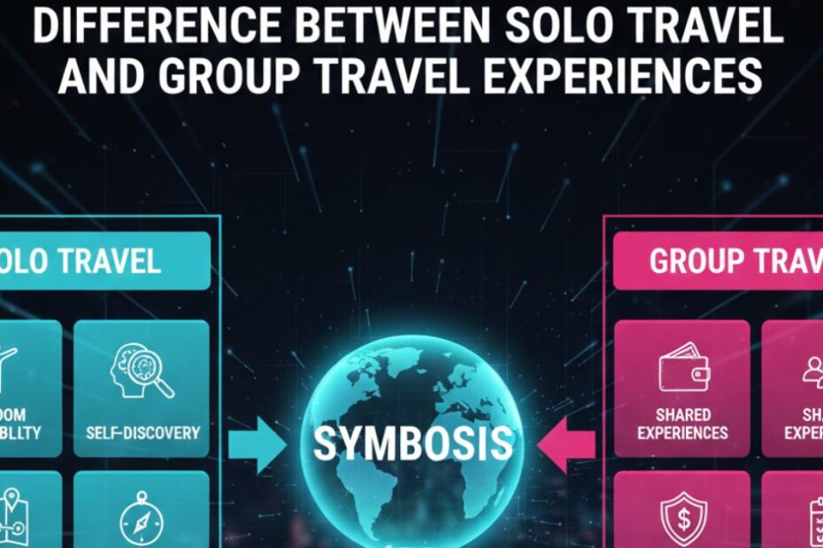 Difference Between Solo Travel and Group Travel Experiences