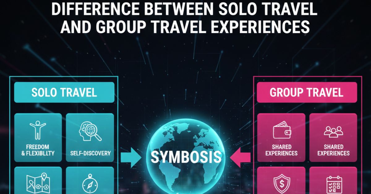 Difference Between Solo Travel and Group Travel Experiences